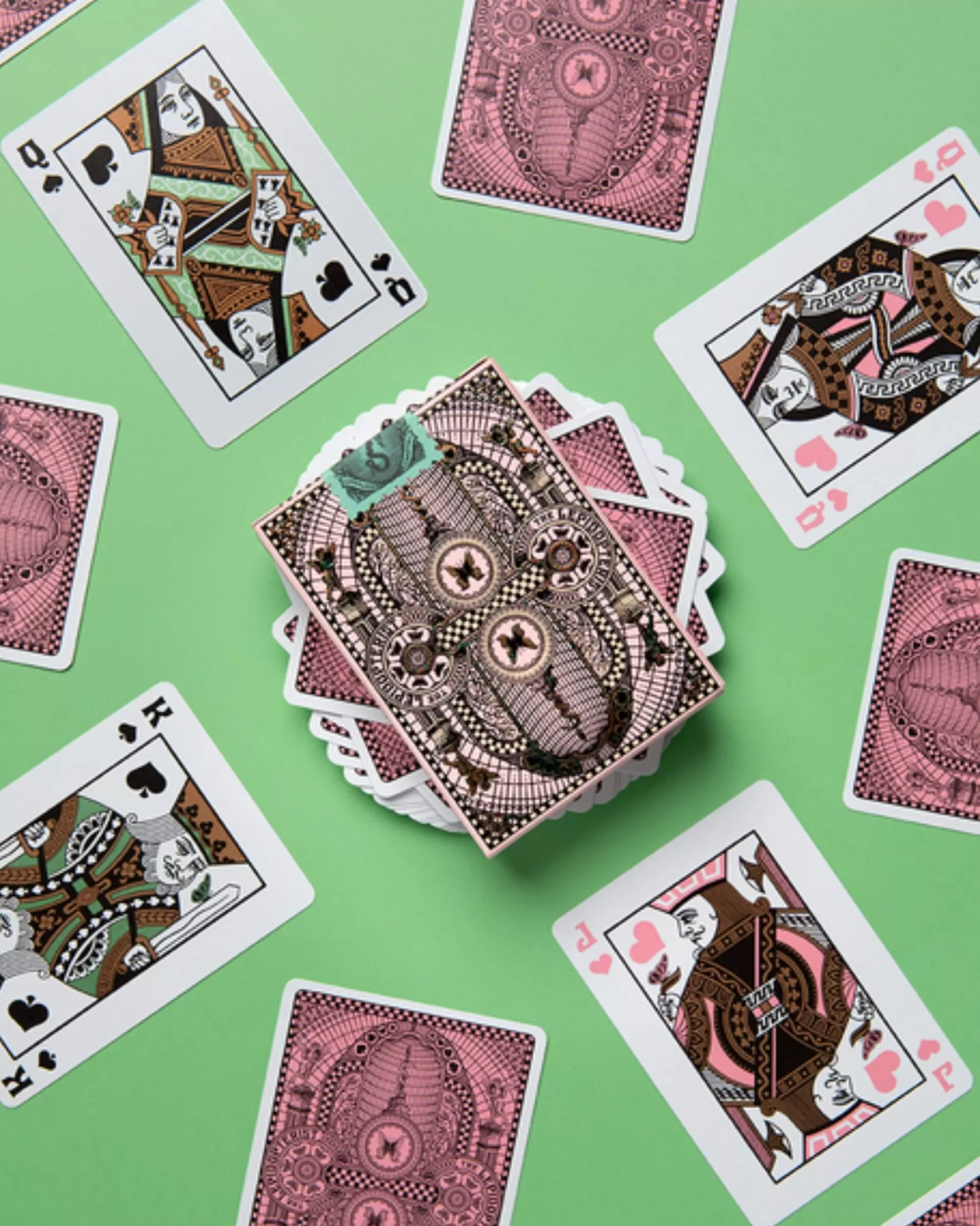 Hot art of play : The Lepidopterist Playing Cards