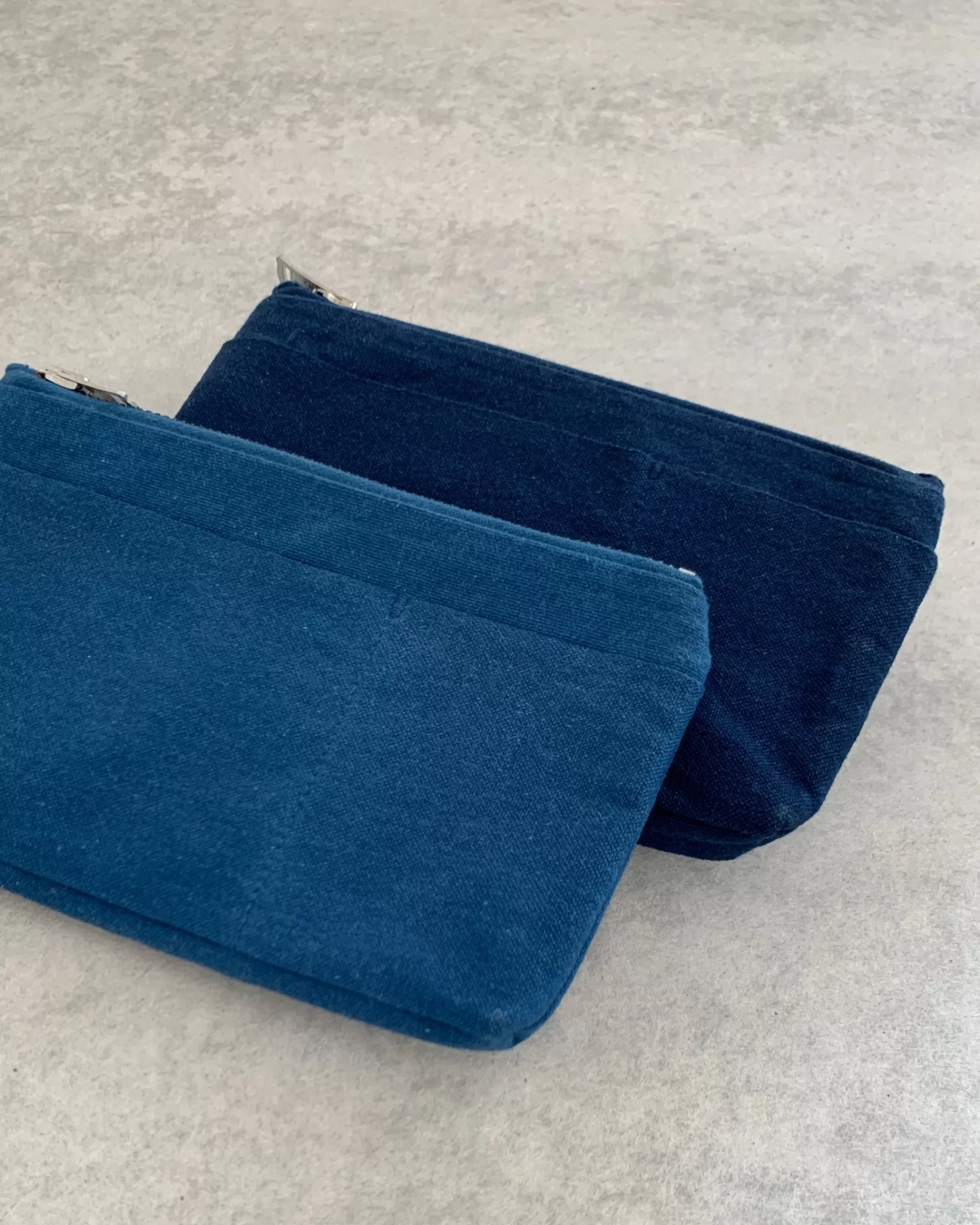 Cheap buaisou : Indigo Canvas Mini Pouch