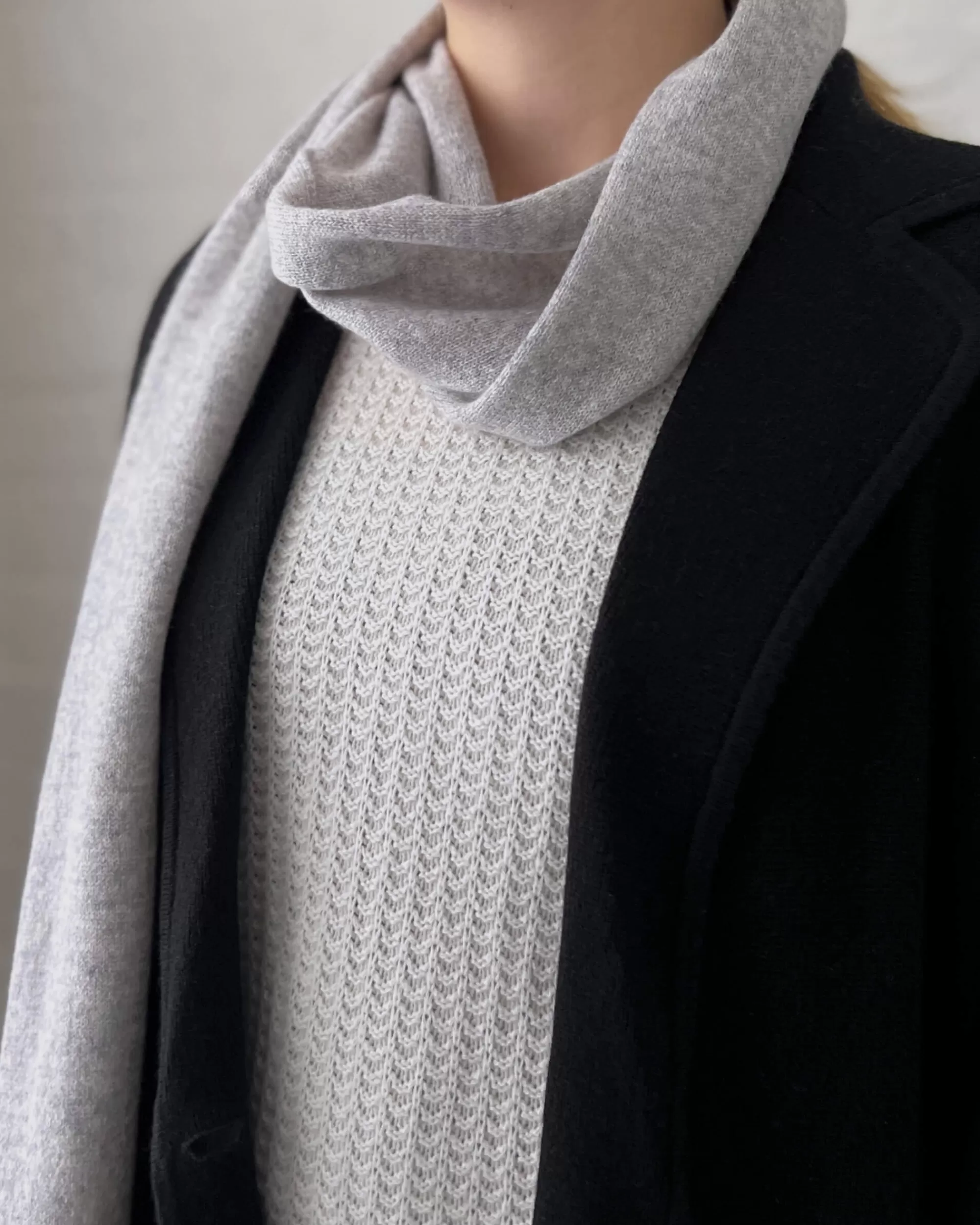 Cheap cashmerism : Cashmere Scarf In Light Grey