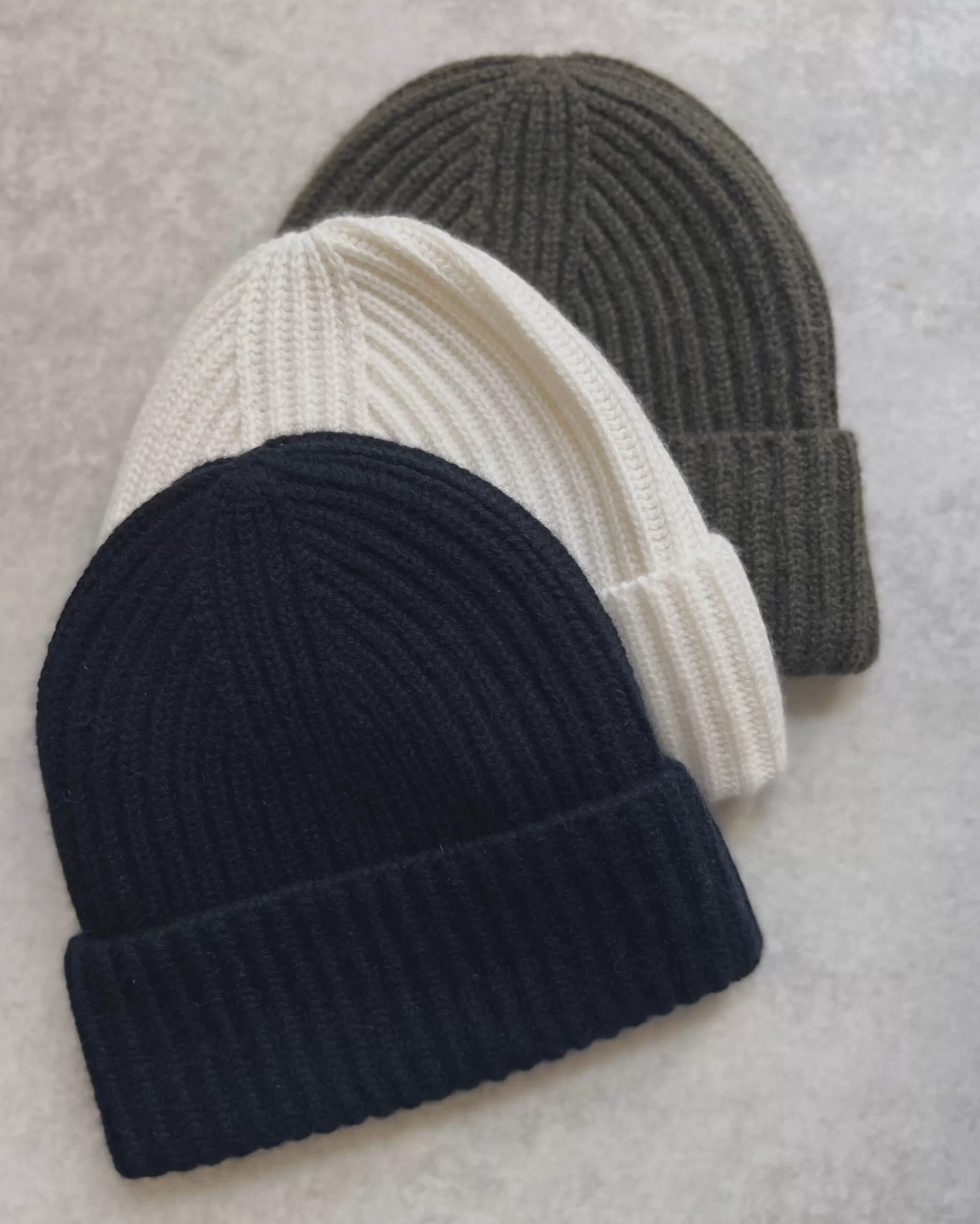 Flash Sale cashmerism : Chunky Ribbed Beanie In Cream