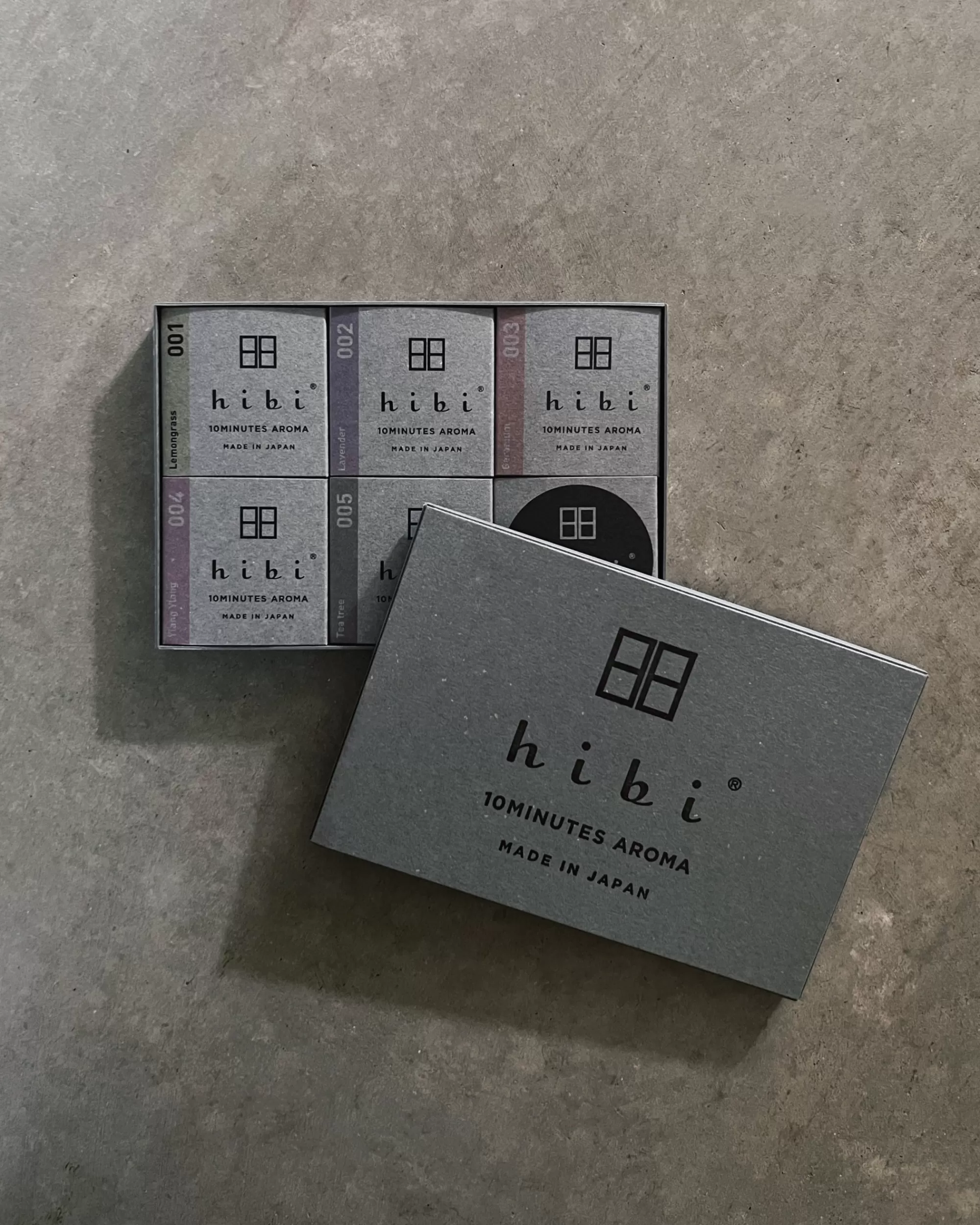 New hibi 10 Minute Incense : Modern Scents Gift Box