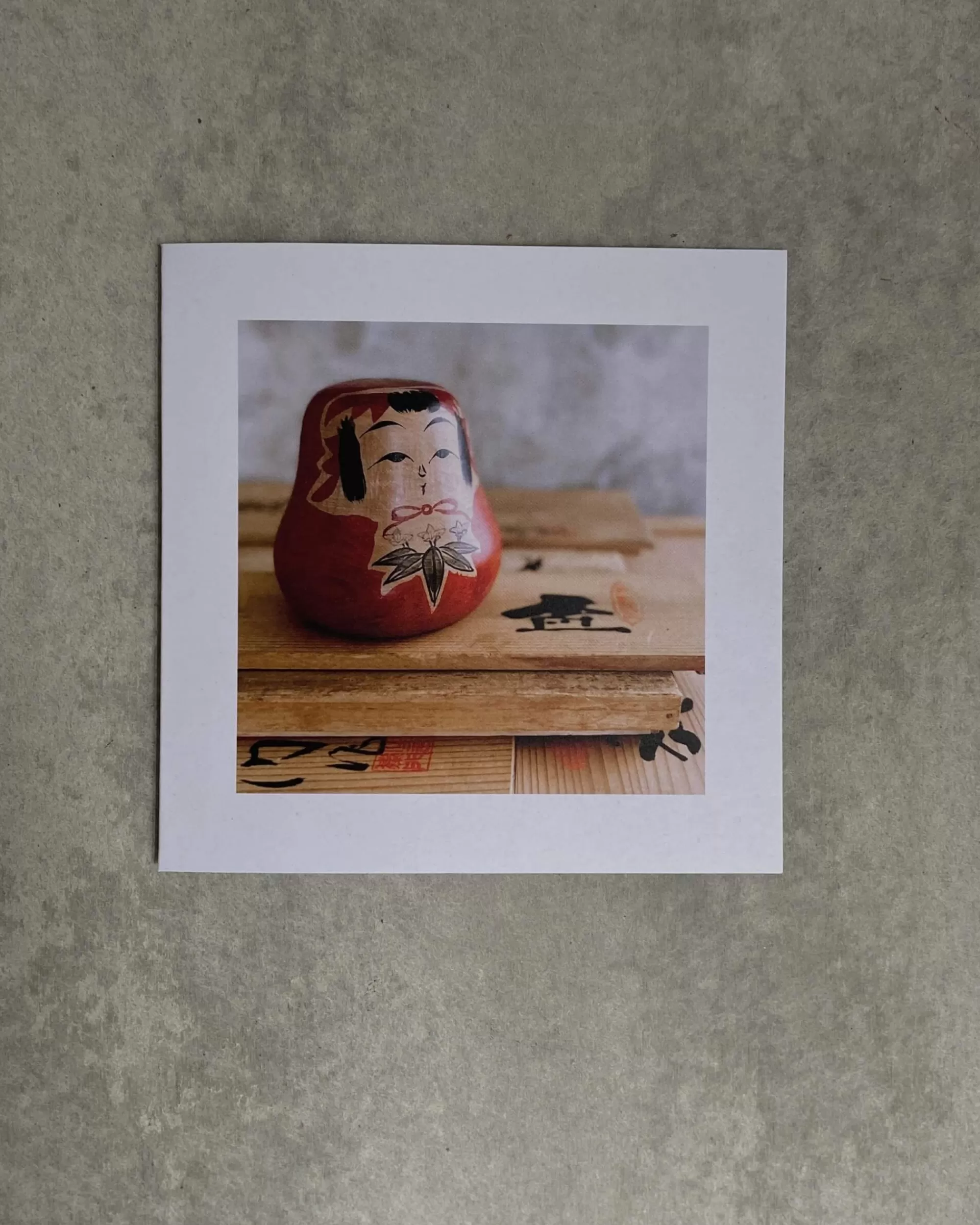 Clearance the maker Kokeshi Greeting Card : Soru