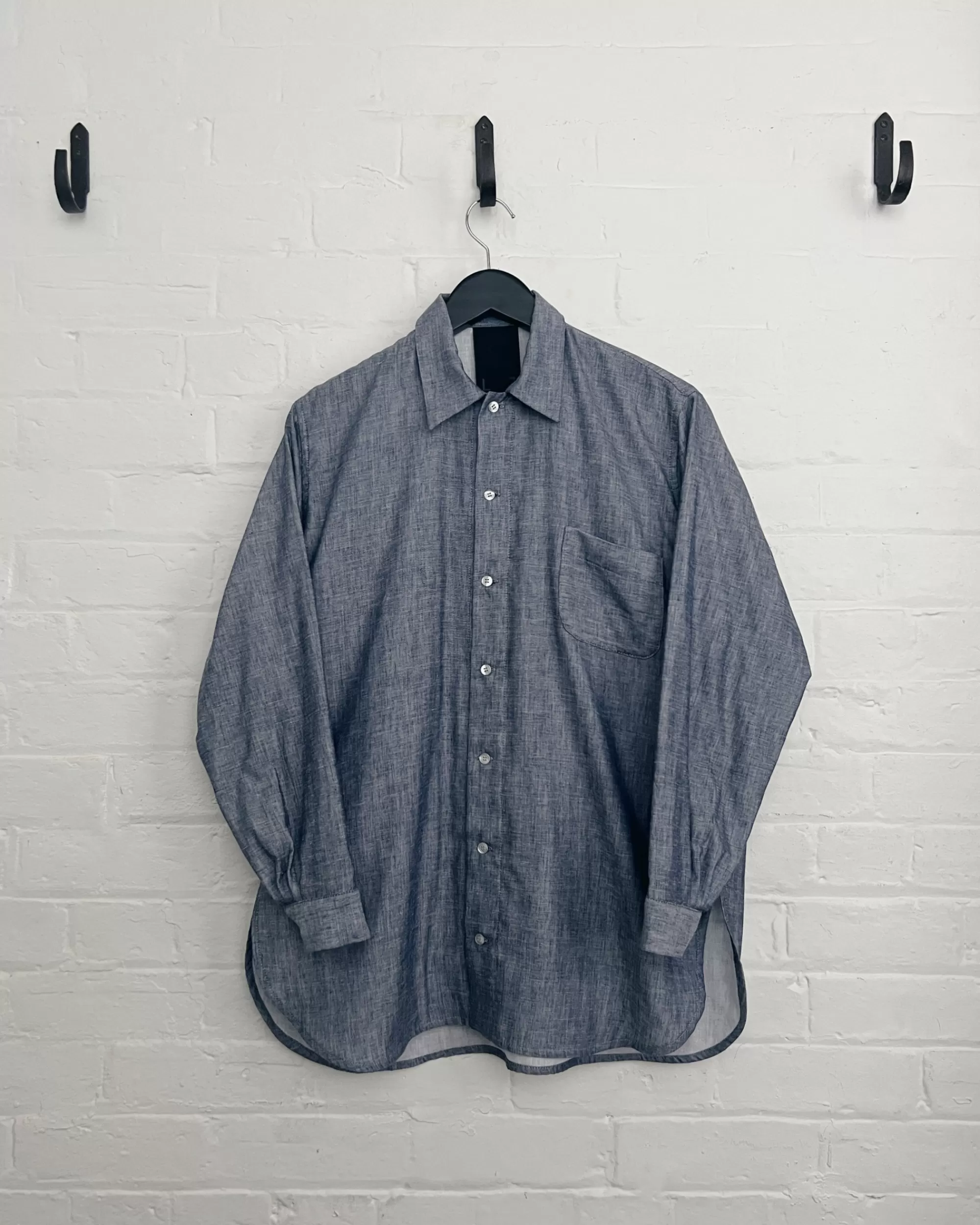 Hot LJ struthers : Chambray Cotton Shirt