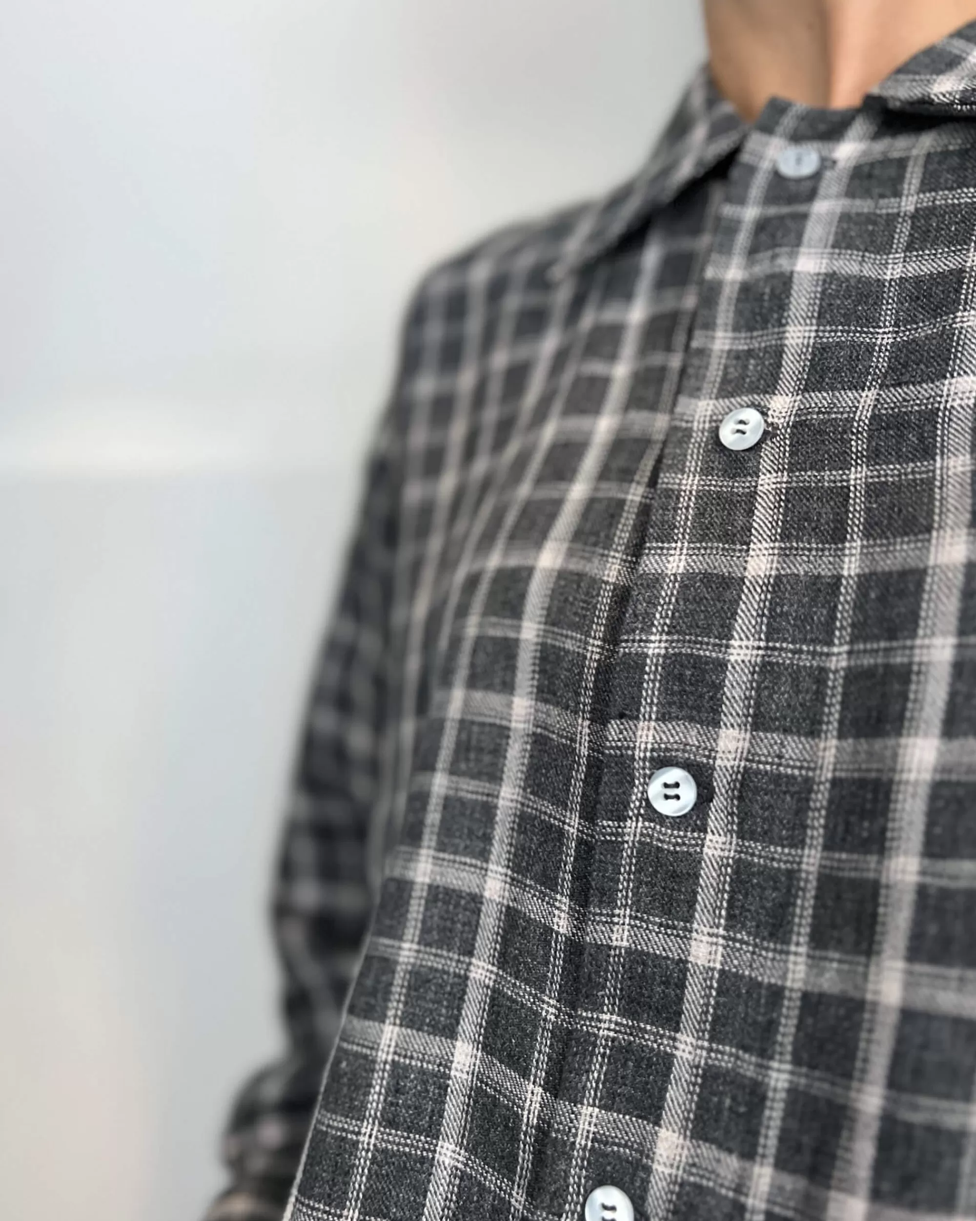 Sale LJ struthers : Check Linen Shirt