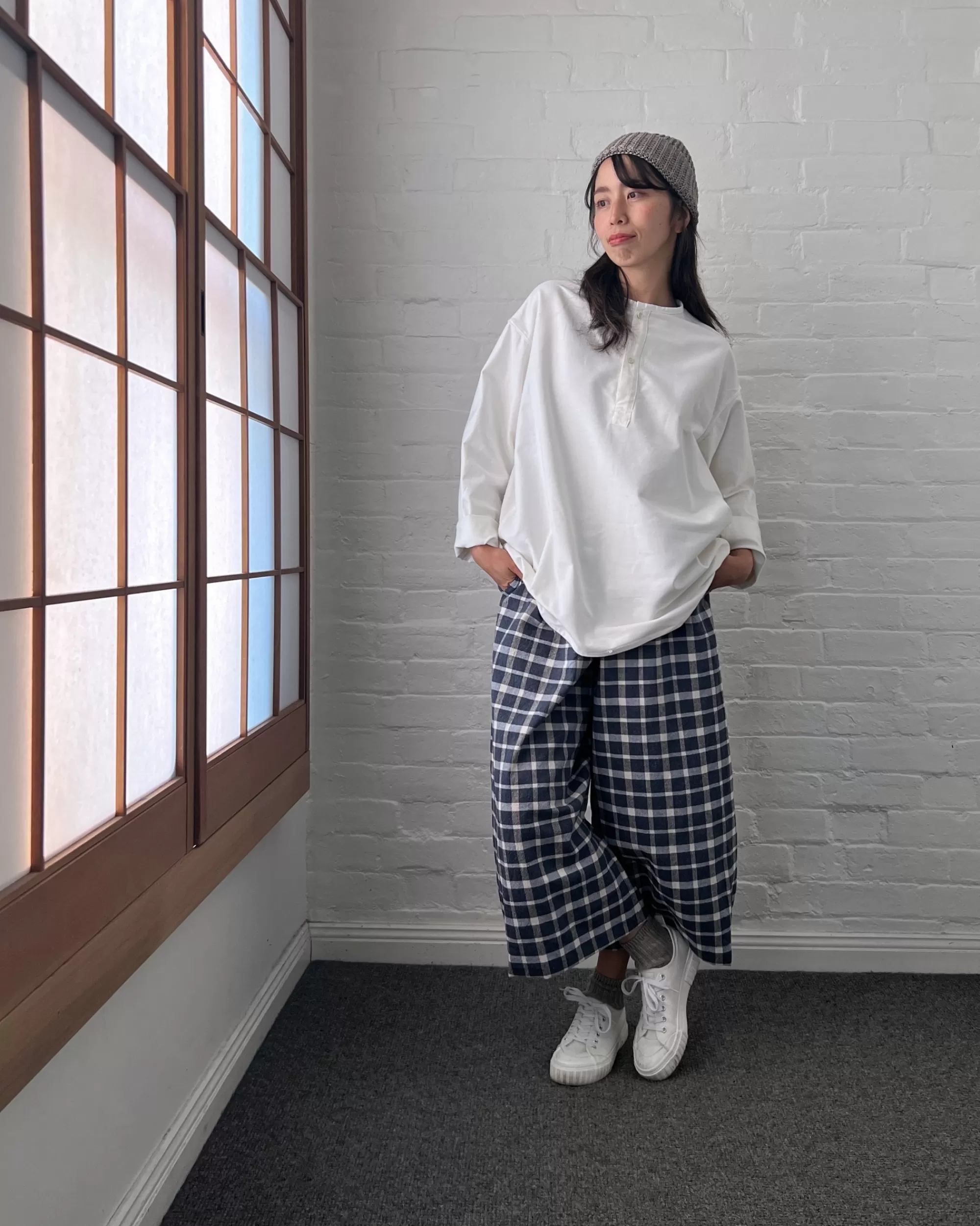 Clearance LJ struthers : Cotton Plaid Pants