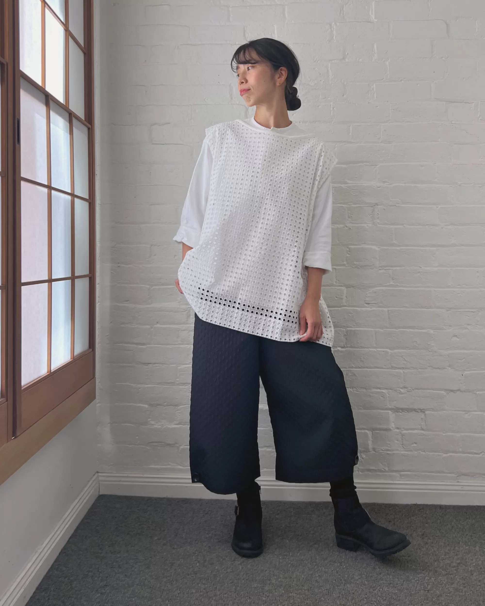 Discount LJ struthers : Textural Dot Pants