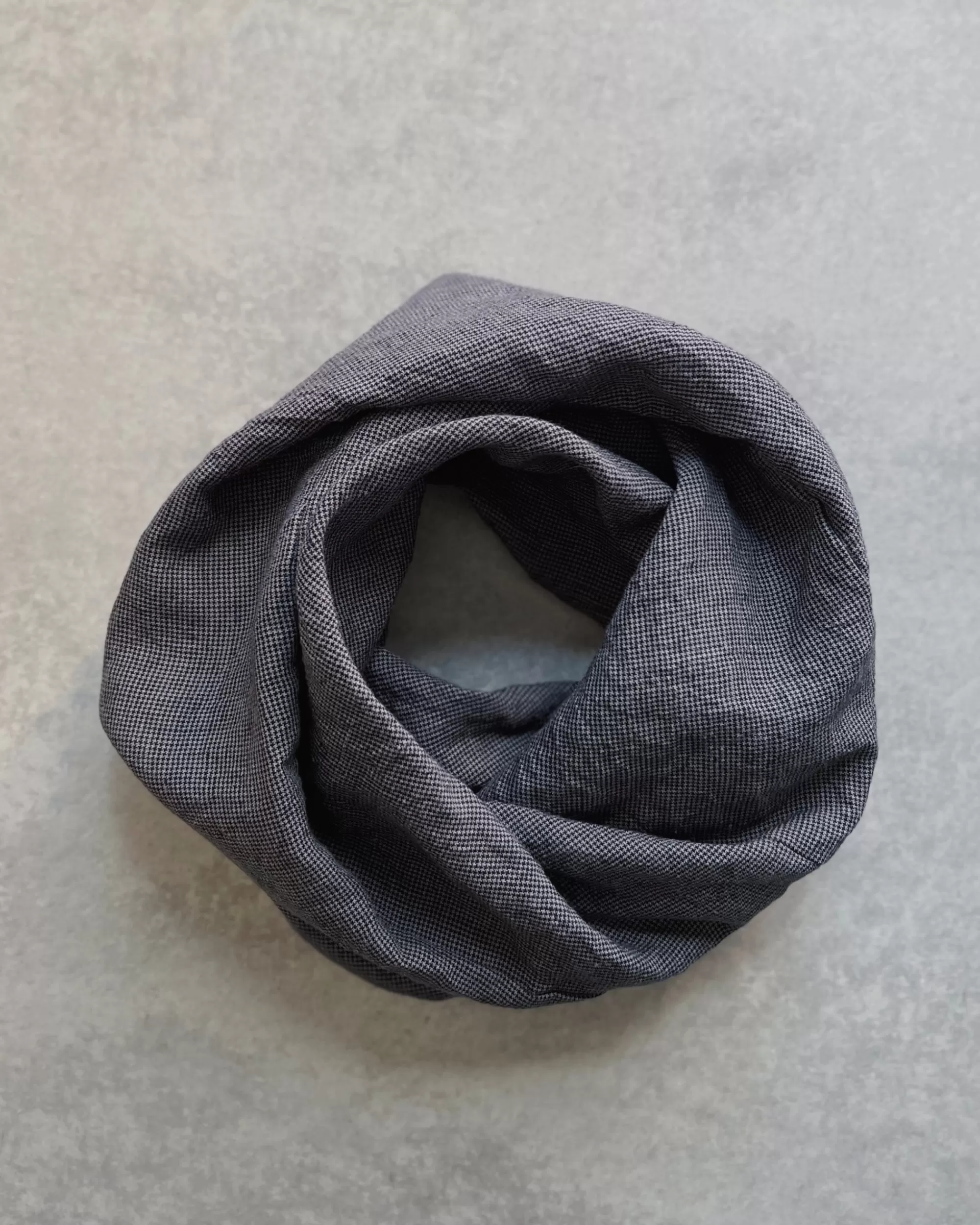 Cheap the maker M' For : Linen Origin Loop Scarf