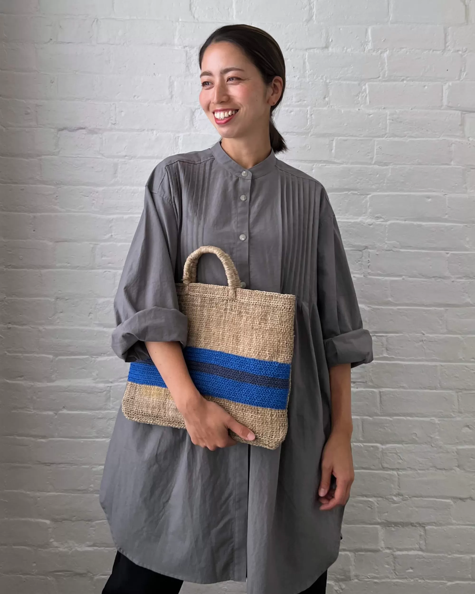 Online matka : Handwoven Ramie Tote