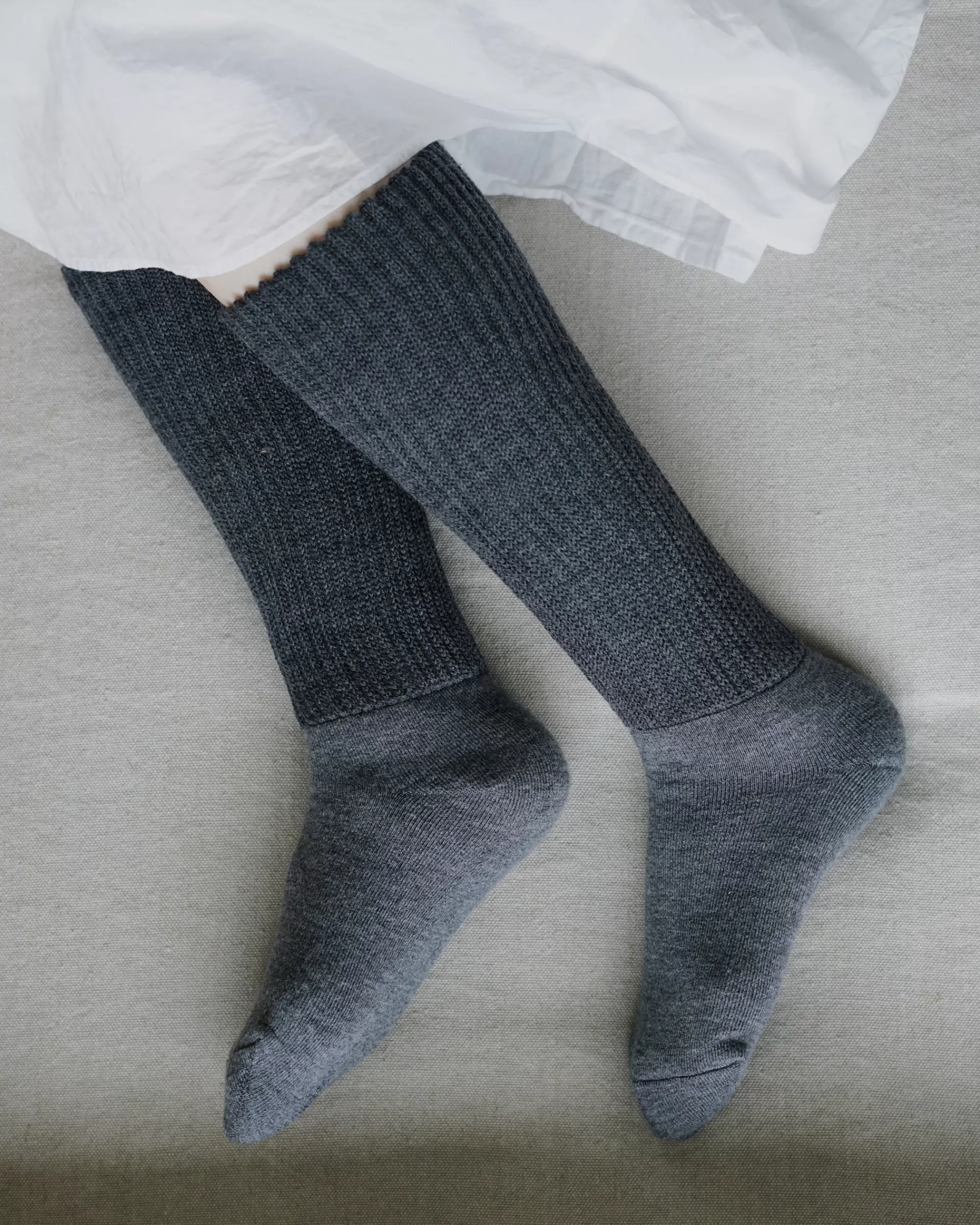 Outlet nishiguchi kutsushita Memeri : Wool Pile Leg Warmer Socks