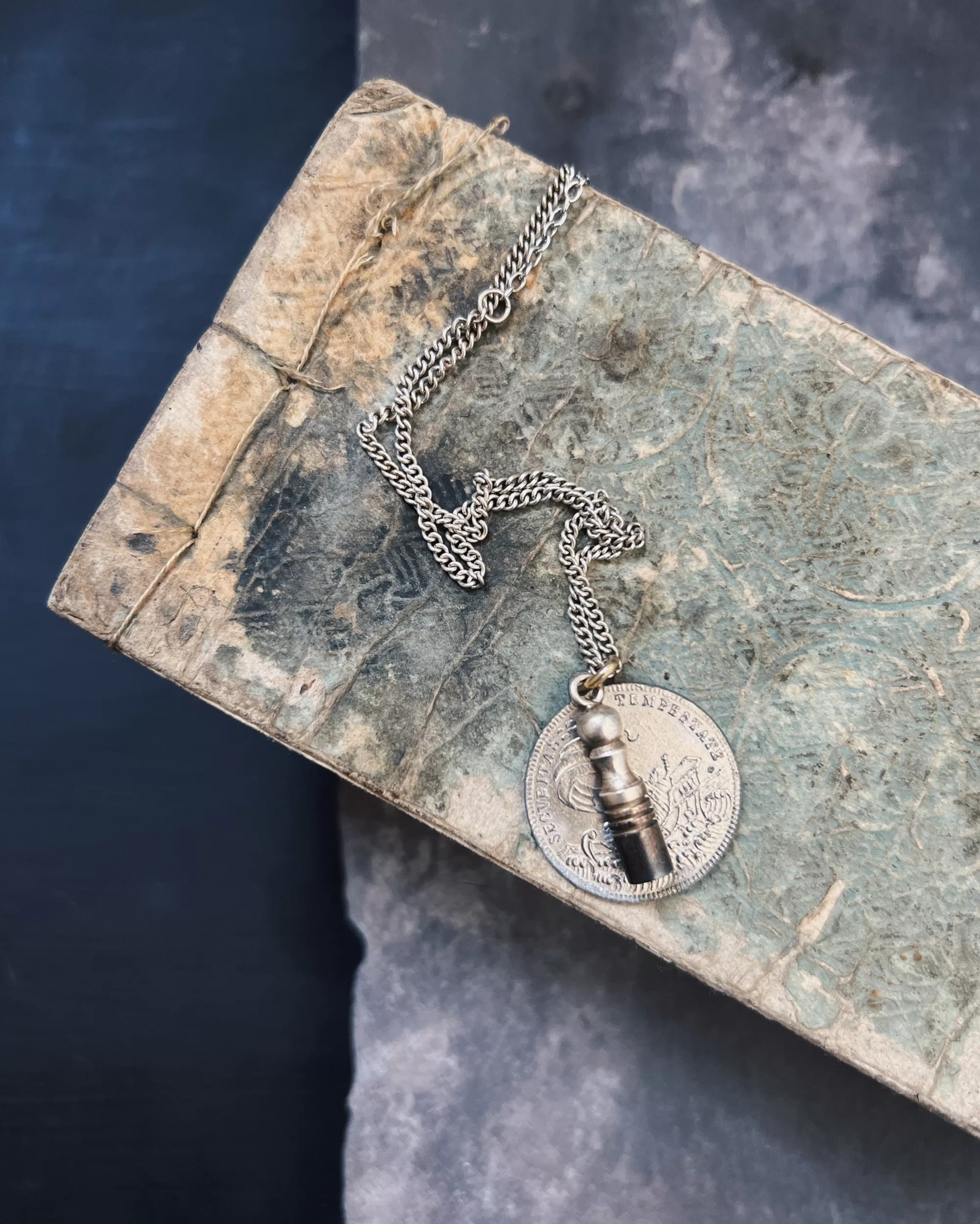 Hot modern marcel : Vintage Medallion Necklace