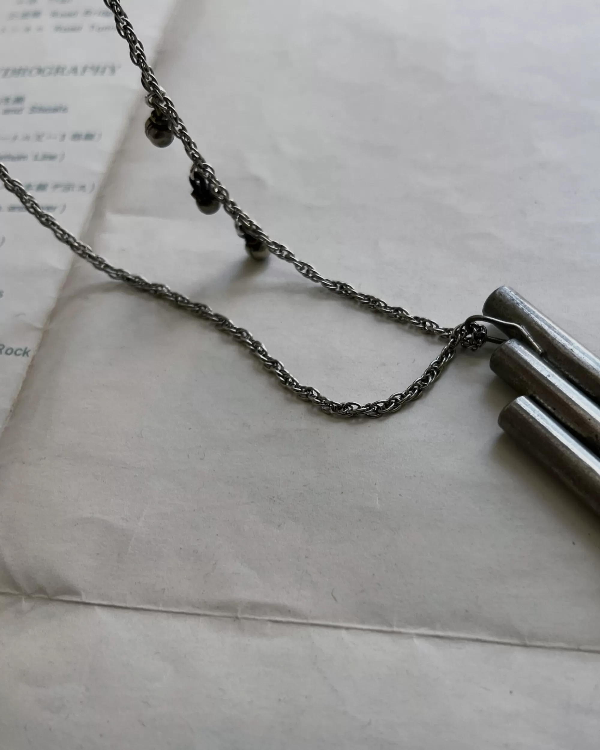 Hot modern marcel : Vintage Whistle Necklace