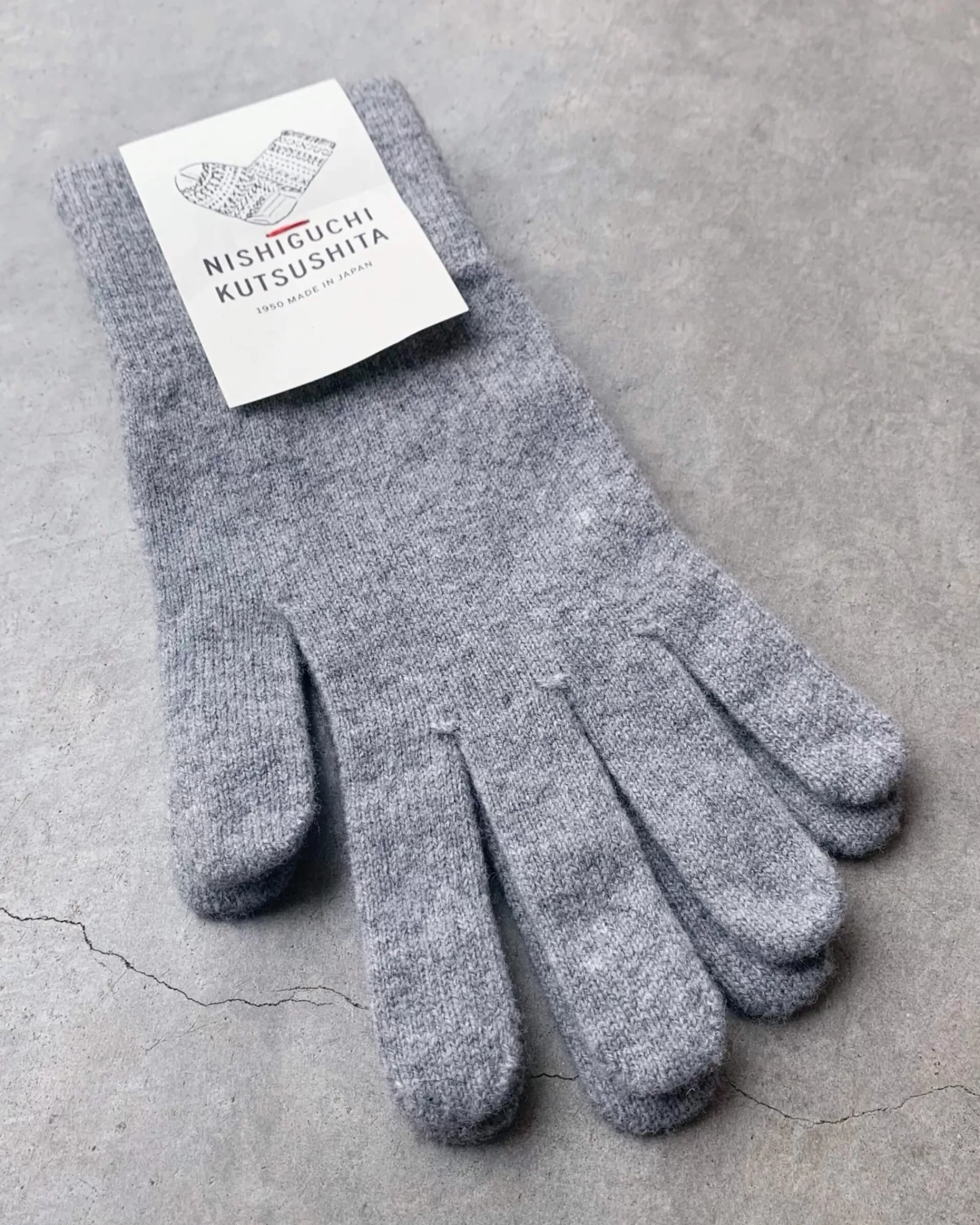 Online nishiguchi kutsushita : Merino Wool Gloves