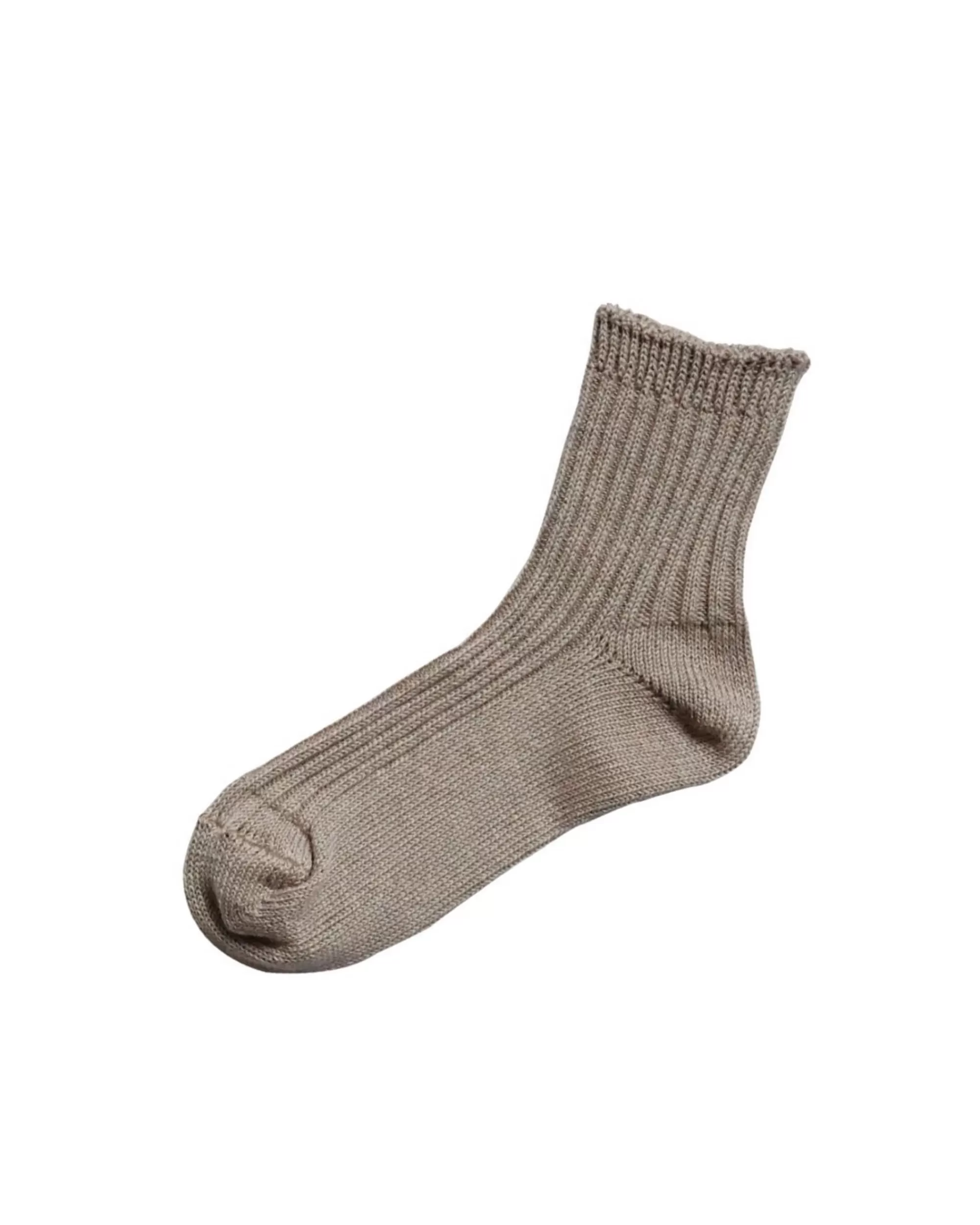 Fashion nishiguchi kutsushita : Praha Linen Ribbed Socks