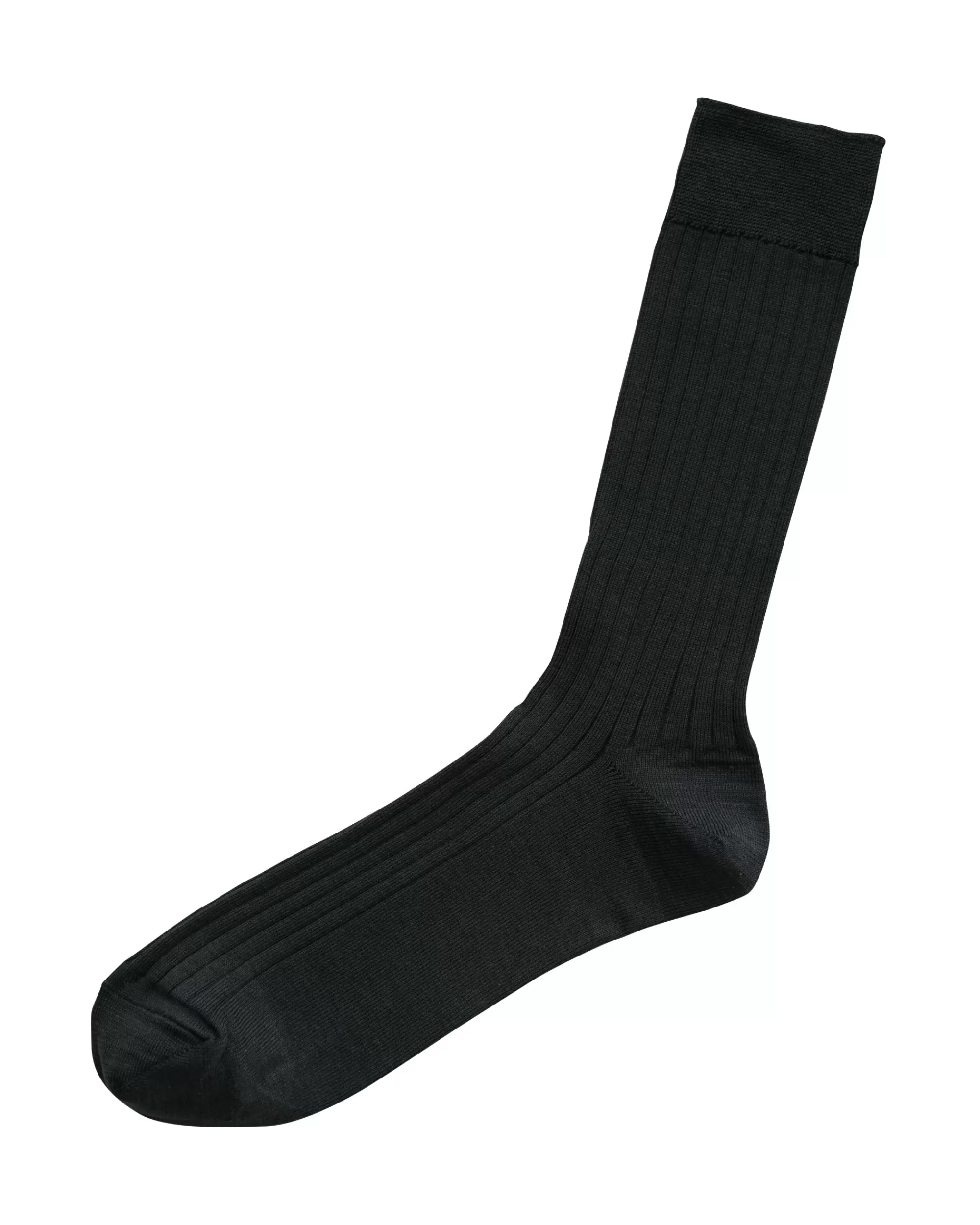 Discount nishiguchi kutsushita : Silk Cotton Ribbed Socks