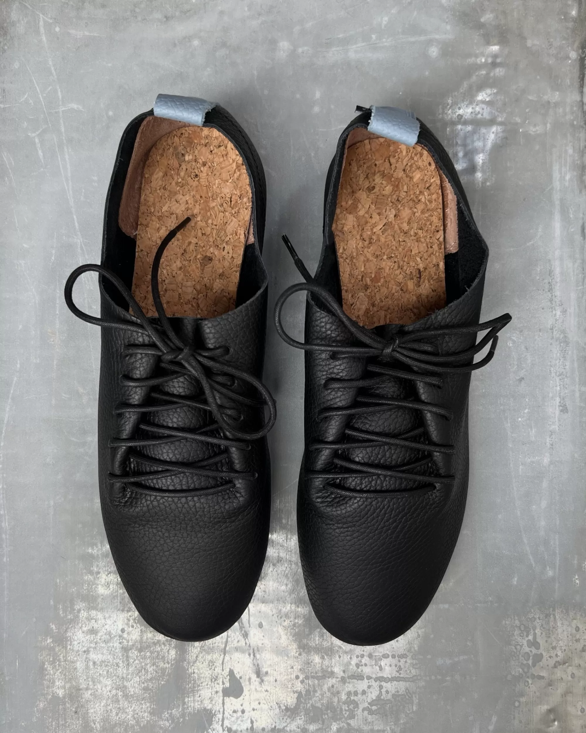 Cheap swaanarlberg : Japanese Leather Shoes In Carbon + Wren