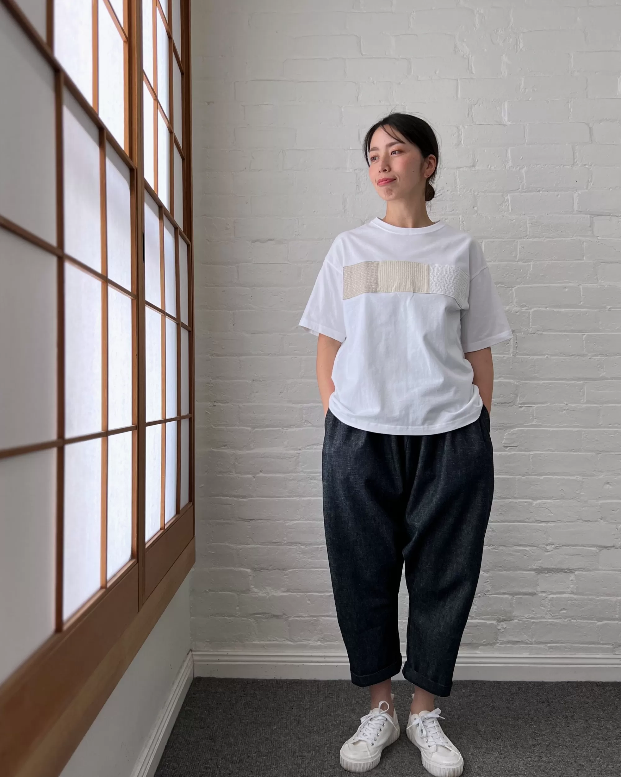 Cheap TERAS : Sashiko T-Shirt