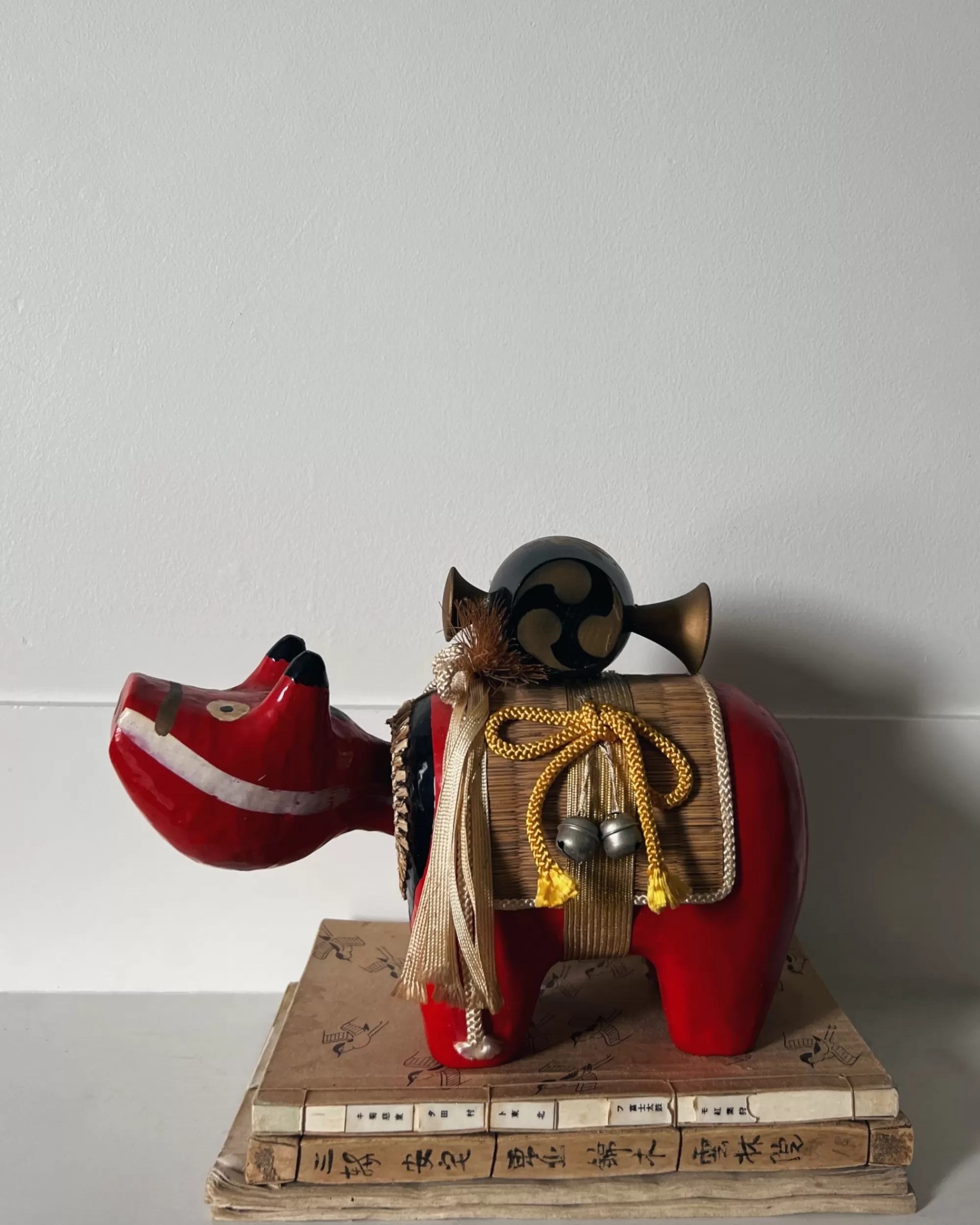 Outlet the maker Vintage Japanese Akabeko Folk Toy