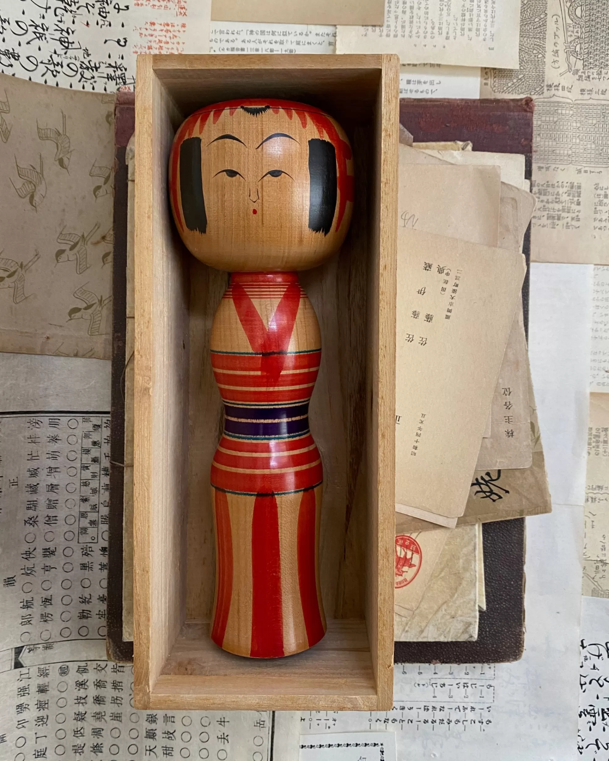 Best Sale the maker Vintage Japanese Boxed Kokeshi