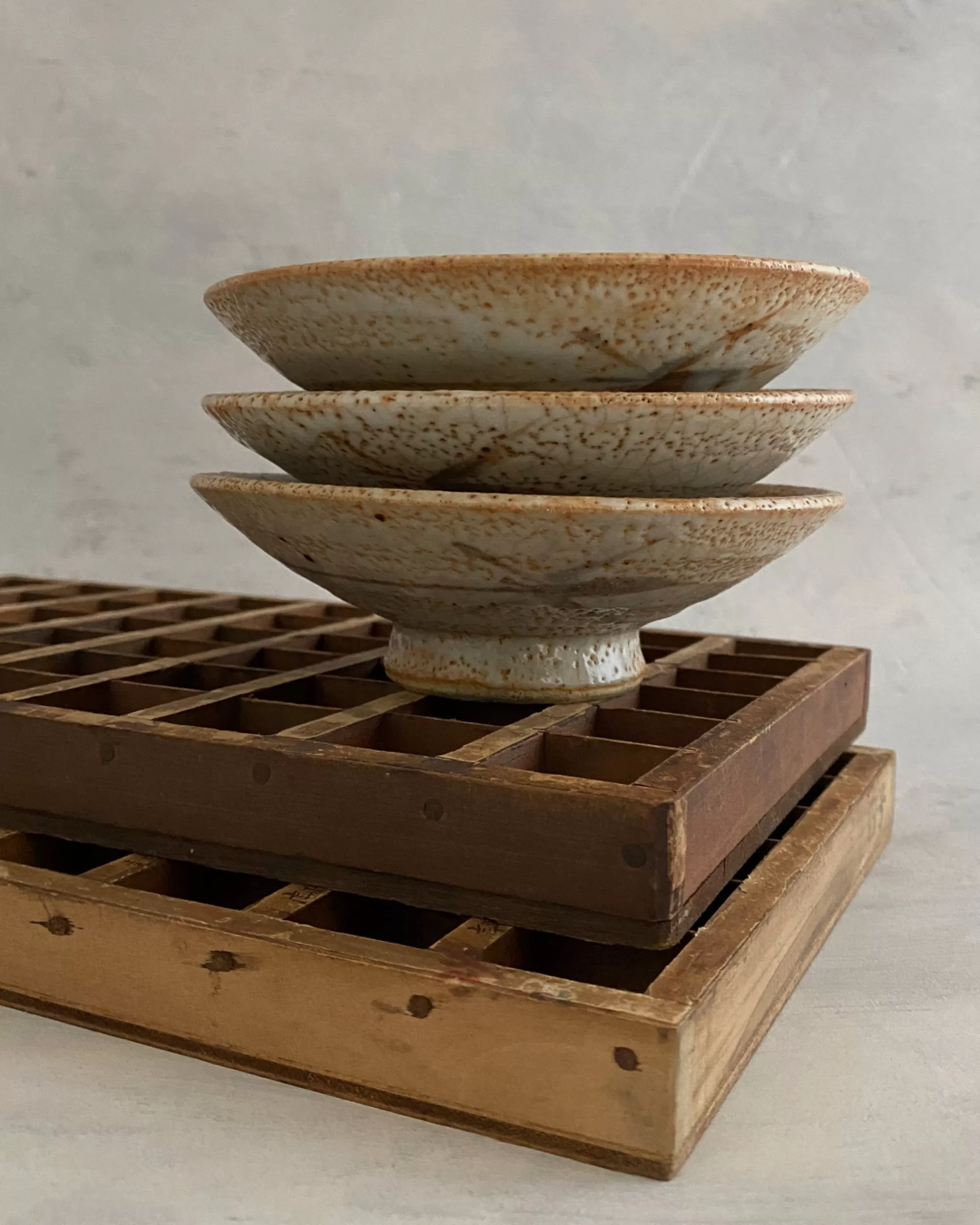 Clearance the maker Vintage Japanese Ceramic Plate