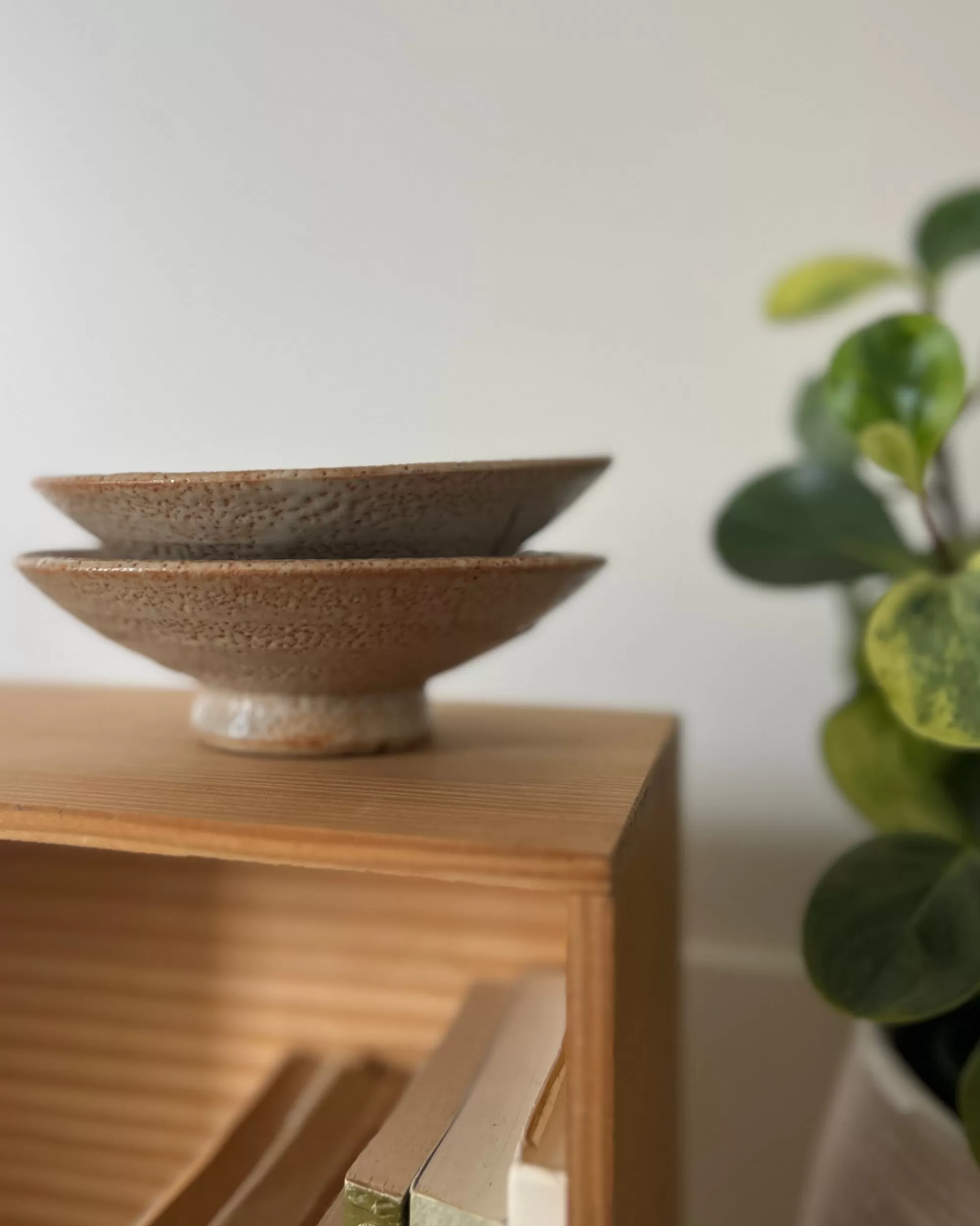 Clearance the maker Vintage Japanese Ceramic Plate