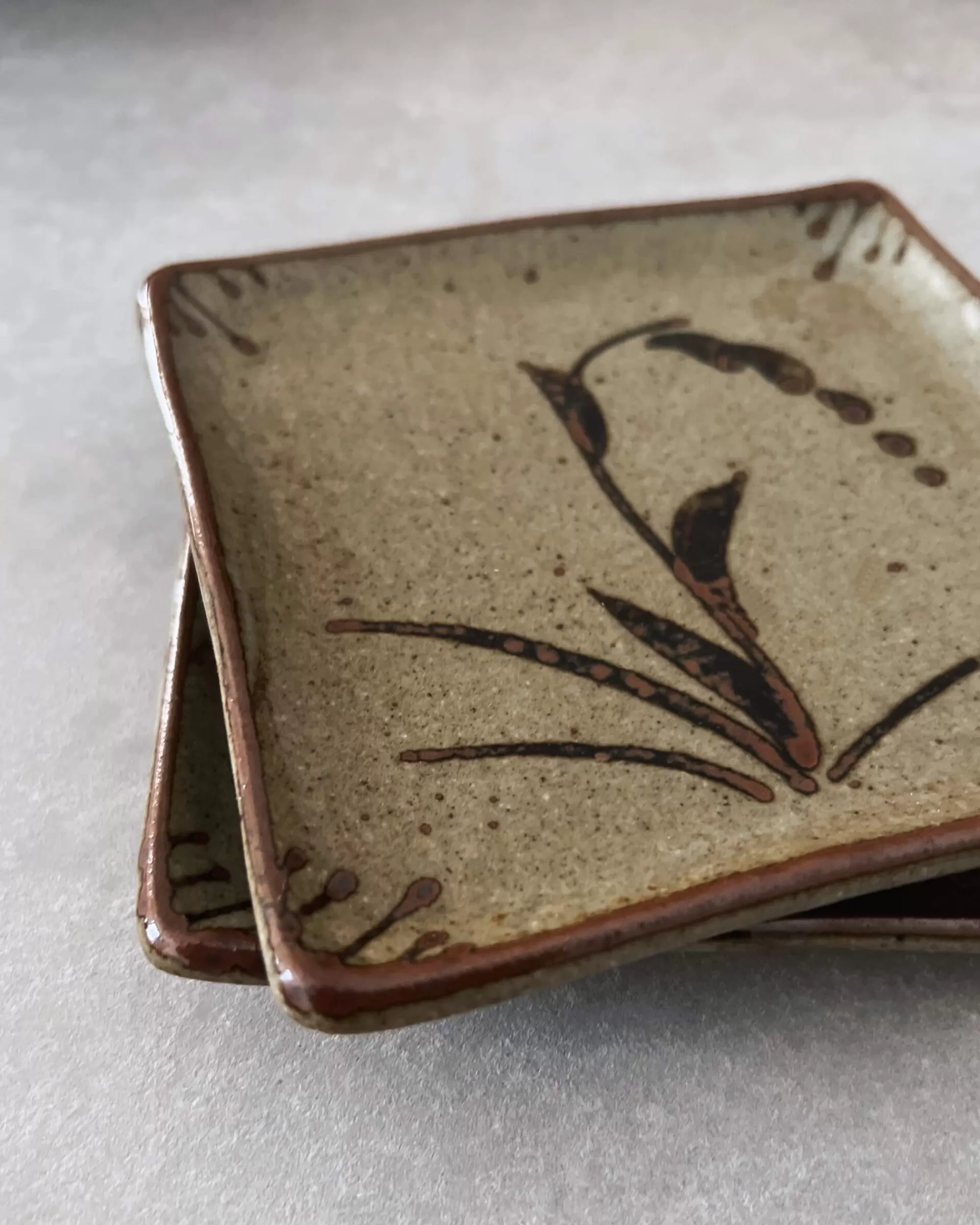New the maker Vintage Japanese Ceramic Plate