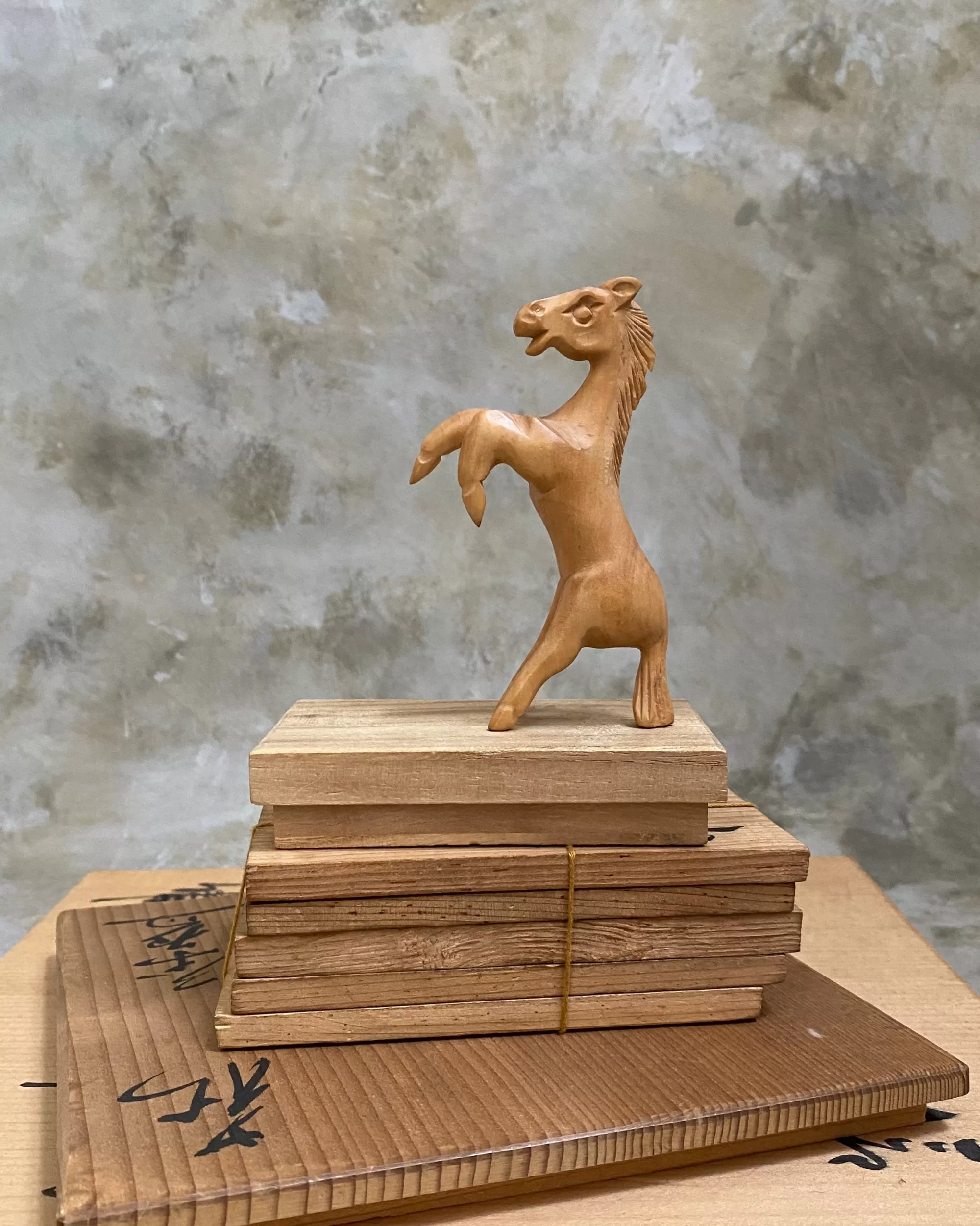 Sale the maker Vintage Japanese Horse Statuettes
