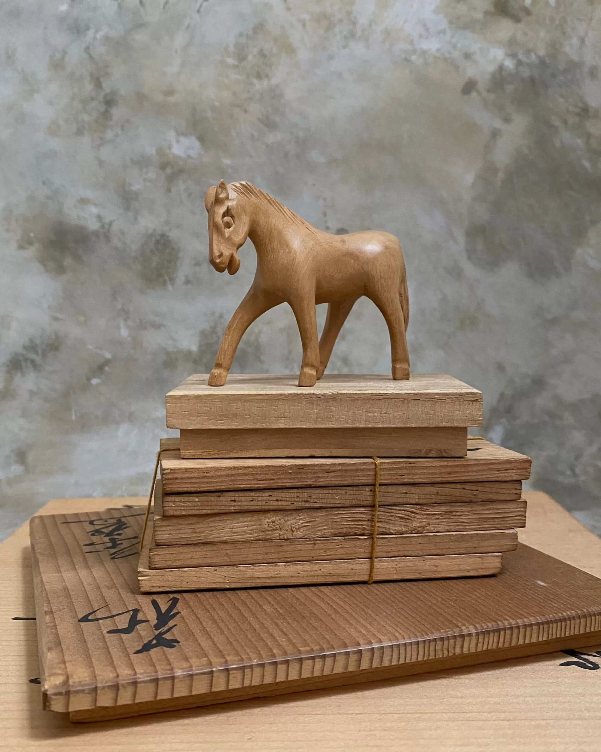 Sale the maker Vintage Japanese Horse Statuettes