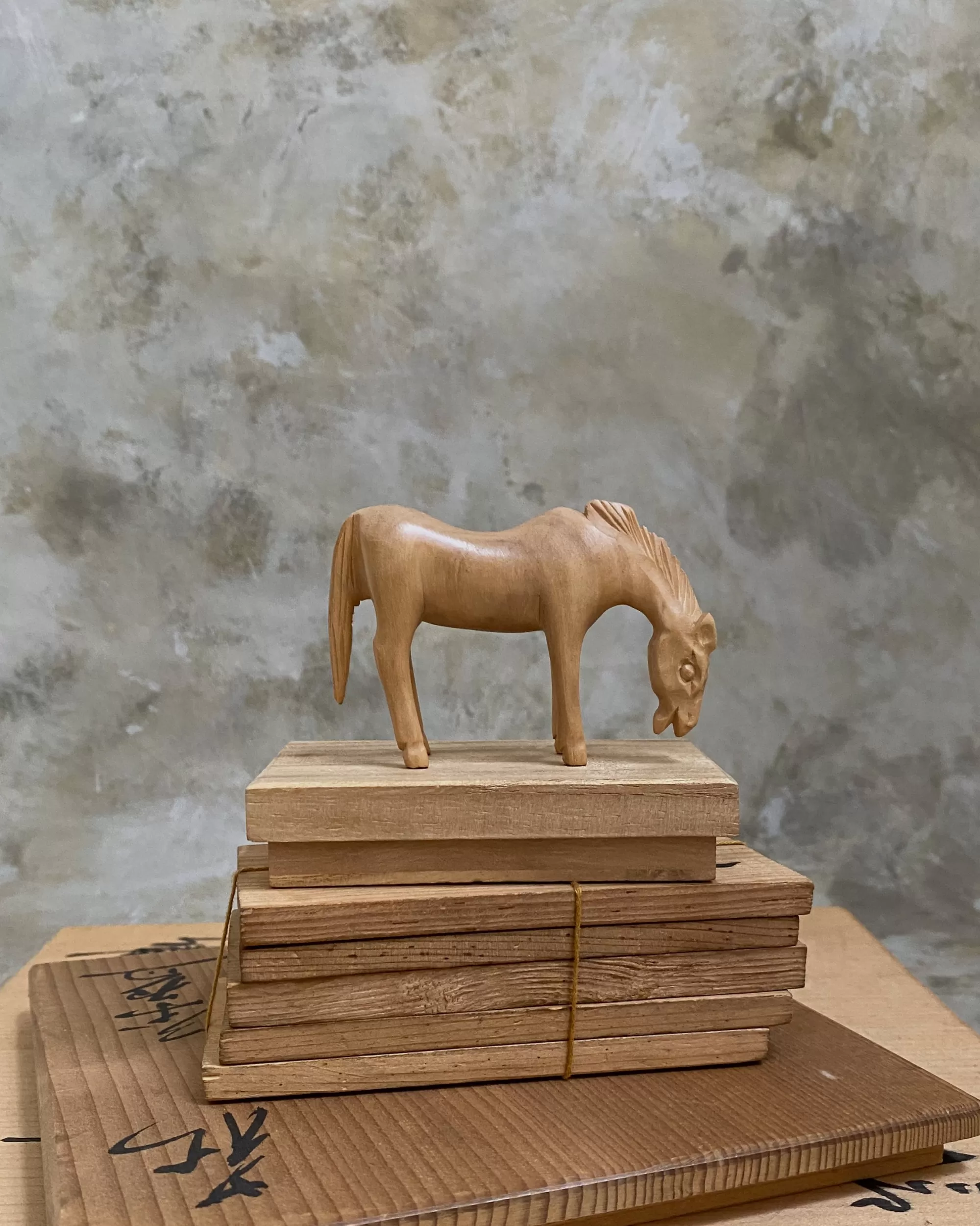 Sale the maker Vintage Japanese Horse Statuettes