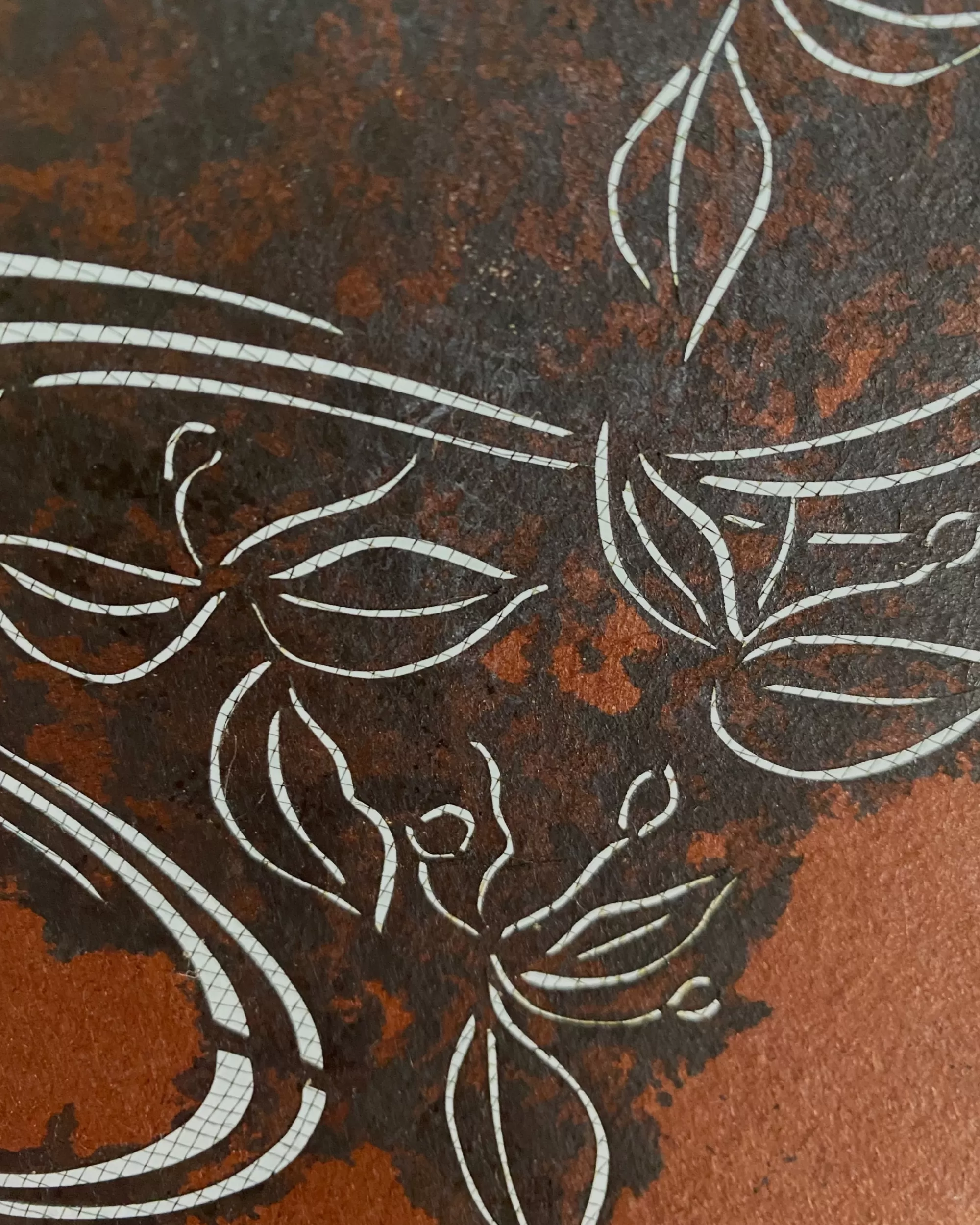 Hot the maker Vintage Japanese Katagami Stencil