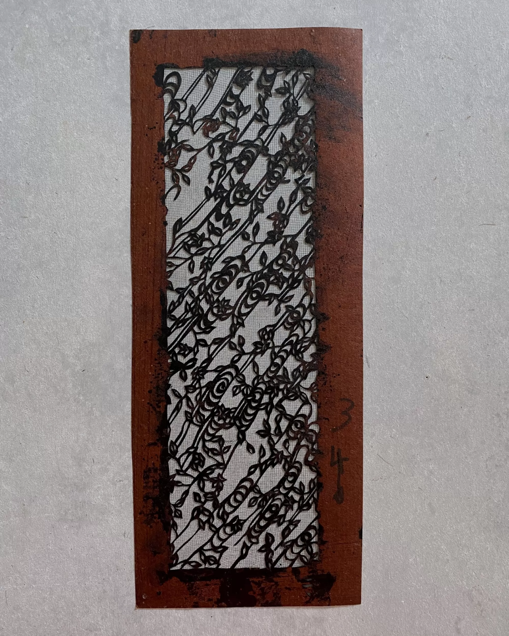 Store the maker Vintage Japanese Katagami Stencil