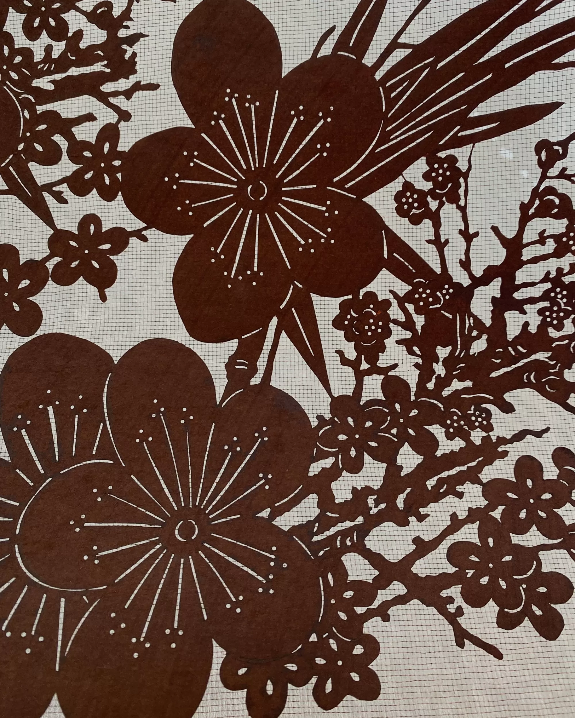 Fashion the maker Vintage Japanese Katagami Stencil