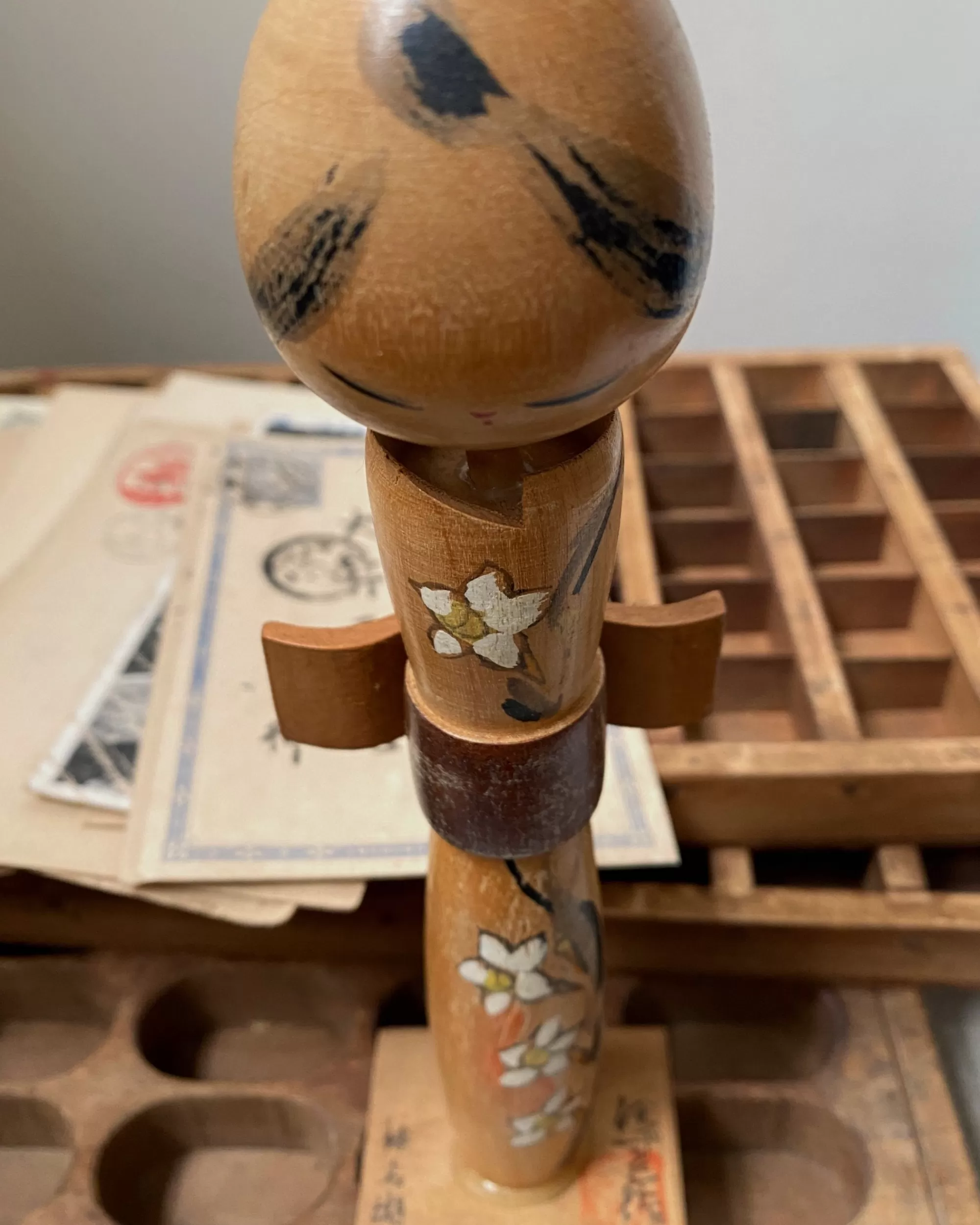 Fashion the maker Vintage Japanese Kokeshi