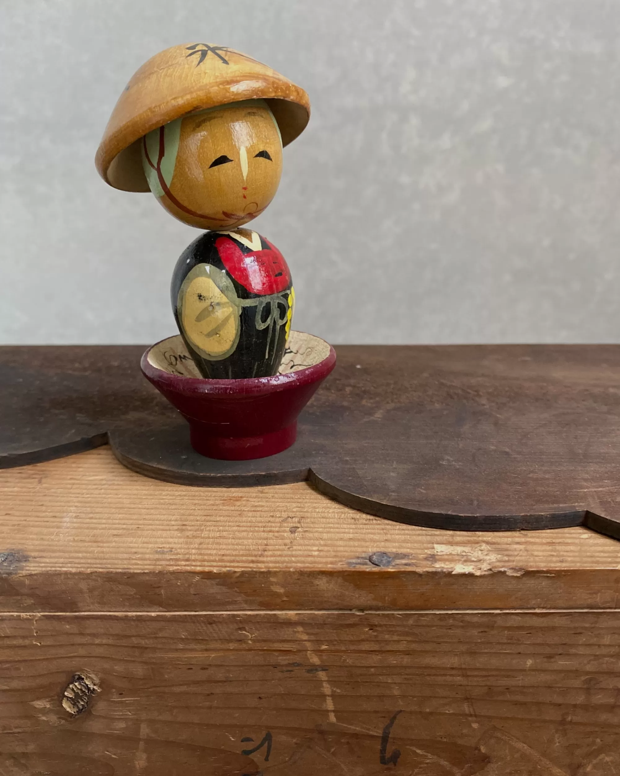 Clearance the maker Vintage Japanese Kokeshi