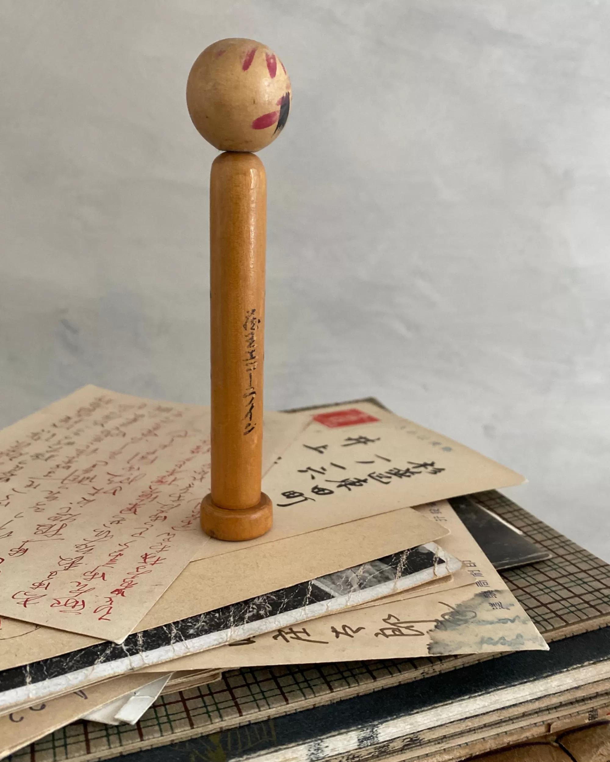 Outlet the maker Vintage Japanese Letter Kokeshi