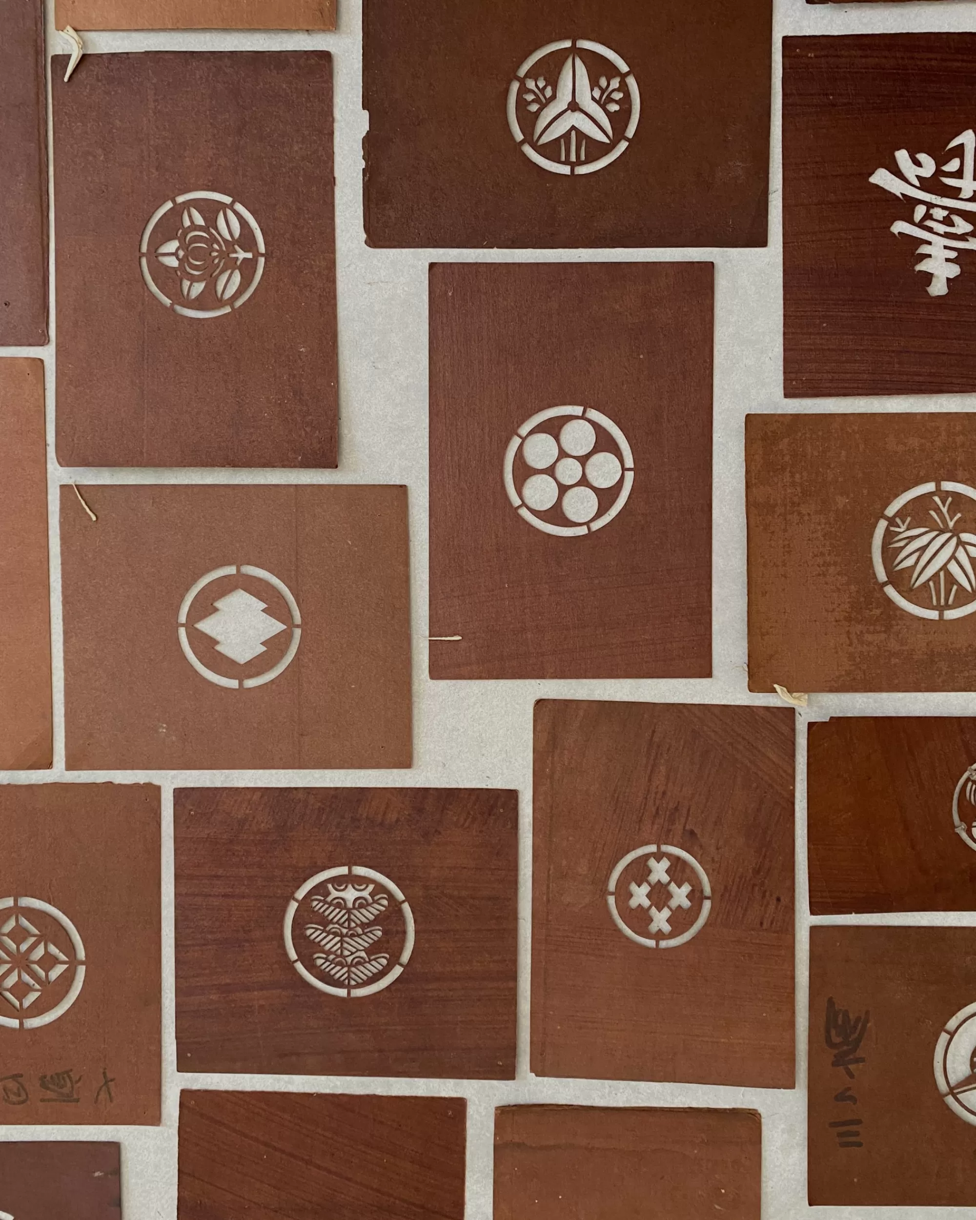 Hot the maker Vintage Japanese Paper Stencils