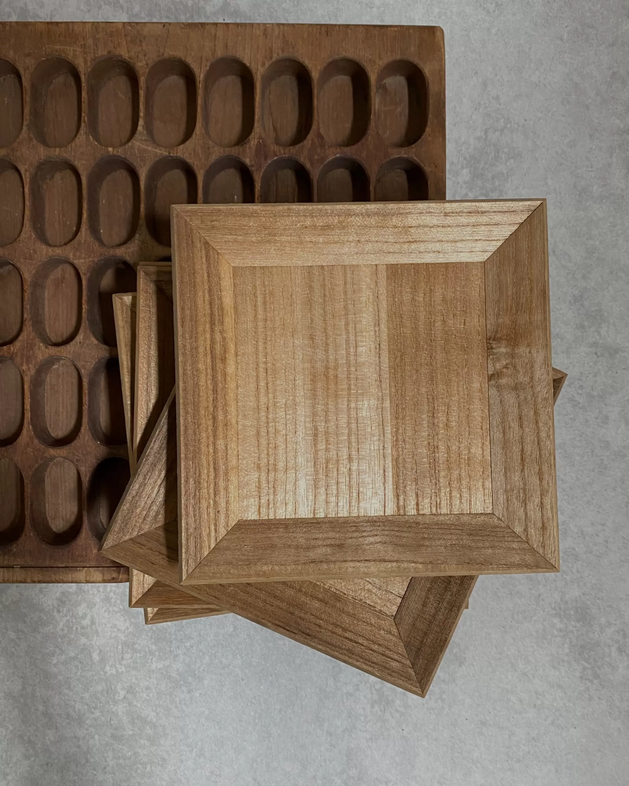 Store the maker Vintage Japanese Timber Plate